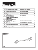 Makita DSL801 Kasutusjuhend