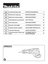 Makita JR002G Kasutusjuhend