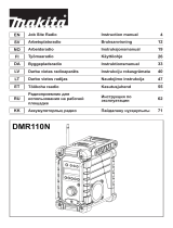 Makita DMR110N Job Site Radio Kasutusjuhend