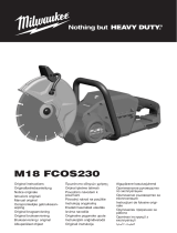 Milwaukee M18 FCOS230 Kasutusjuhend