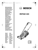 Bosch ROTAK 320 Kasutusjuhend