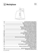 Westinghouse 61243, 61246 Outdoor Fixture Kasutusjuhend