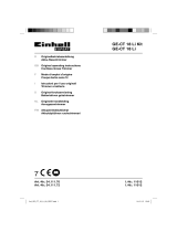 EINHELL GE-CT 18 Li Kasutusjuhend