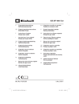 EINHELL GE-DP 900 Cut Kasutusjuhend