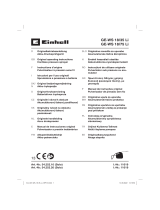 EINHELL GE-WS 18/35 Li Cordless Pressure Sprayer Kasutusjuhend