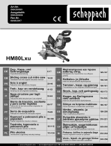 Scheppach HM80Lxu Kasutusjuhend