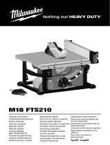 Milwaukee M18 FTS210 Kasutusjuhend