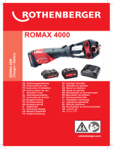 Rothenberger ROMAX 4000 Kasutusjuhend