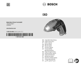 Bosch IXO Kasutusjuhend