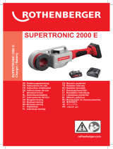 Rothenberger Supertronic 2000 E Kasutusjuhend