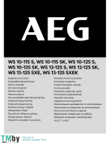 AEG WS 10-115 S Kasutusjuhend