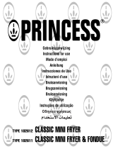 Princess 182611 Classic Mini Fryer - Fondue Kasutusjuhend