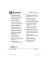 EINHELL GE-DP 18/25 LL Li Cordless Dirty Water Pump Kasutusjuhend