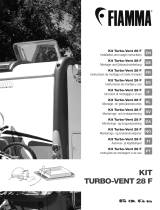 Fiamma Turbo-Vent 28 F Kasutusjuhend