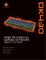 Deltaco Gaming DK430 Kasutusjuhend