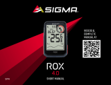 Sigma ROX 4.0 Cycling Computer Kasutusjuhend