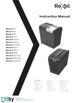 Rexel Secure X8 Kasutusjuhend