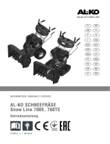 AL-KO 700E Snow Line Machine Kasutusjuhend