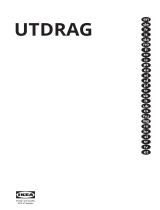 IKEA UTDRAG Kasutusjuhend