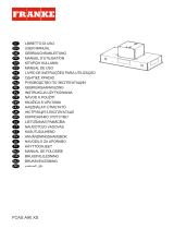 Franke FCAS A90 XS Hood Kasutusjuhend