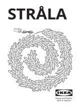 IKEA STRÅLA LED Garland Kasutusjuhend