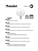 Anslut 024404 LED Smart Dimmable Bulb Kasutusjuhend