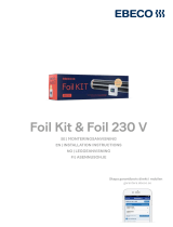 EBECO Foil Kit and Foil 230 V Kasutusjuhend