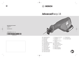 Bosch AdvancedRecip 18 Kasutusjuhend
