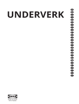 IKEA UNDERVERK Kasutusjuhend