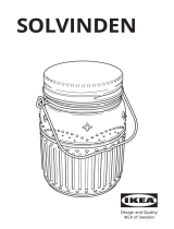 IKEA SOLVINDEN Kasutusjuhend