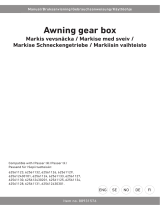 Rusta 88931576 Awning Gear Box Kasutusjuhend