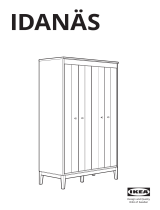 IKEA IDANÄS Wardrobe Kasutusjuhend