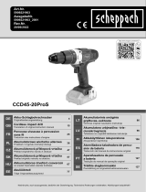 Scheppach CCD45-20ProS Kasutusjuhend