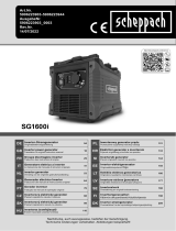 Scheppach SG1600i Kasutusjuhend