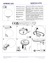 NORTHCLIFFE Sphere LED G933 Kasutusjuhend