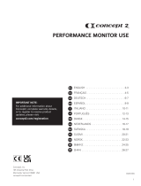 Concept2 PM5 Indoor Rower Performance Monitor Kasutusjuhend