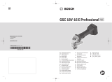 Bosch GSC 18V-16 E Kasutusjuhend