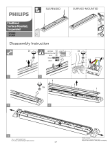 Philips SM340C/P FlexBlend, Surface Mounted lighting Kasutusjuhend