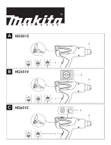 Makita HG5012 Heat Gun Kasutusjuhend