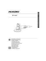 Hikoki SP 18VA Variable Speed Sander Polisher Kasutusjuhend