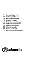 Bauknecht BVH 2065B F KIT Kasutusjuhend