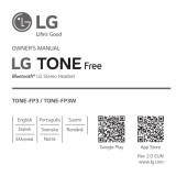 LG TONE-FP3 Omaniku manuaal