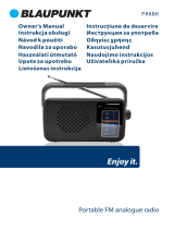 Blaupunkt PR8BK Omaniku manuaal