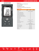 HTC LD-50 Laser Distance Meter Omaniku manuaal
