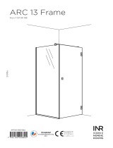 INR ARC 13 Frame Shower Corner Customized – Polished Kasutusjuhend