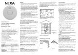 Nexa WSA-102 Optical Smoke Alarm for Wireless Connection in Series Kasutusjuhend