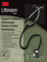 3M Littmann Classic II Pediatric, Infant Stethoscope Kasutusjuhend
