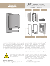 Kimberly-Clark Kimberly-Clark ICON Automatic Roll Towel Recessed Dispenser Housing Kasutusjuhend