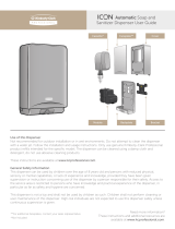 Kimberly-Clark Kimberly-Clark ICON Automatic Soap and Sanitizer Dispenser Faceplate Kasutusjuhend