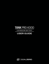 Goal Zero Tank PRO 4000 Kasutusjuhend